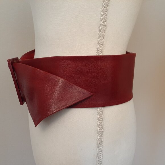 Vintage Leatherock Wide Leather Belt main image 11